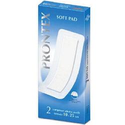 GARZA COMPRESSA PRONTEX SOFT PAD 10X25 CM 2 PEZZI - Farmacia Dott. Pasquale Russo