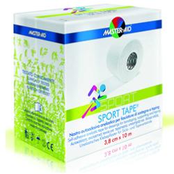 NASTRO AUTOADESIVO ANELASTICO PER FASCIATURE DI SOSTEGNO E TAPING MASTER-AID SPORT 3,8X10 - Farmacia Dott. Pasquale Russo