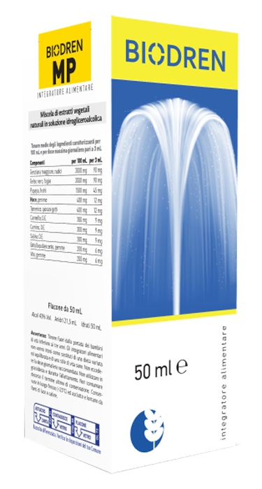 BIODREN M-P SOLUZIONE IDROALCOLICA 50 ML - Farmacia Dott. Pasquale Russo