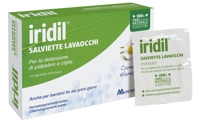 IRIDIL LAVAOCCHI 14 SALVIETTE MONOUSO - Farmacia Dott. Pasquale Russo