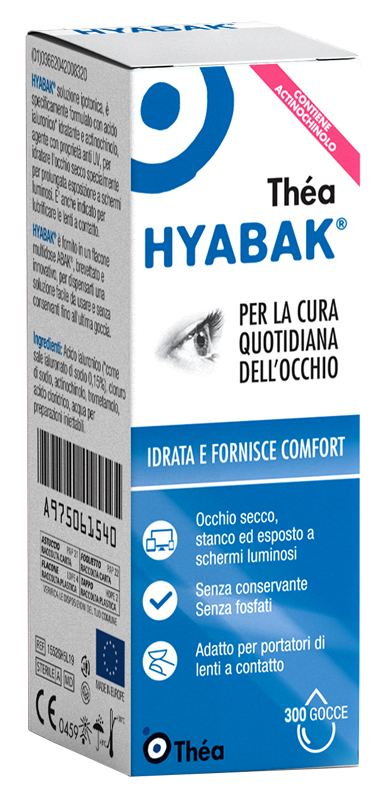 HYABAK SOLUZIONE OFTALMICA 10 ML - Farmacia Dott. Pasquale Russo