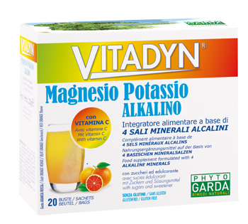 VITADYN MAGNESIO POTASSIO ALKALINO 20 BUSTINE - Farmacia Dott. Pasquale Russo