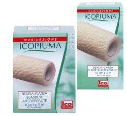 ICOPIUMA BENDA GARZA ELASTICA AUTOFISSANTE CM8X4MT - Farmacia Dott. Pasquale Russo