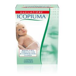 ICOPIUMA BENDA A COMPRESSIONE FISIOLOGICA RETE OMBELICALE CON GARZE STERILI 1 PEZZO - Farmacia Dott. Pasquale Russo