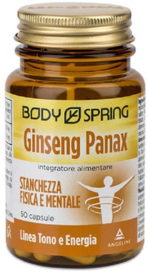 BODY SPRING GINSENG 50 CAPSULE - Farmacia Dott. Pasquale Russo