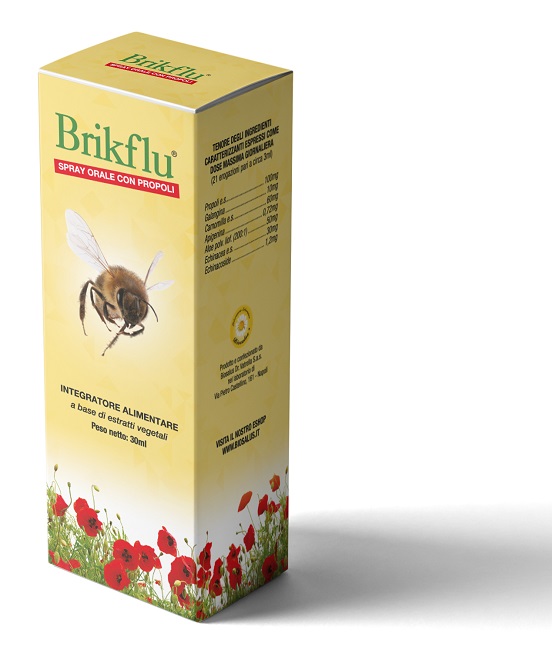 BRIKFLU SPRAY OROSOLUBILE 30 ML - Farmacia Dott. Pasquale Russo