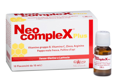 NEOCOMPLEX PLUS 10 FLACONCINI MONODOSE 10 ML - Farmacia Dott. Pasquale Russo