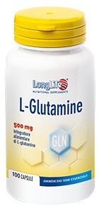 LONGLIFE L-GLUTAMINE 100 CAPSULE DI GELATINA DA 620 MG - Farmacia Dott. Pasquale Russo