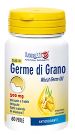 LONGLIFE OLIO GERME GRANO 60 PERLE DI GELATINA - Farmacia Dott. Pasquale Russo