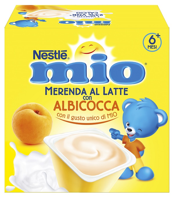 MIO MERENDA ALBICOCCA 4 X 100 G - Farmacia Dott. Pasquale Russo