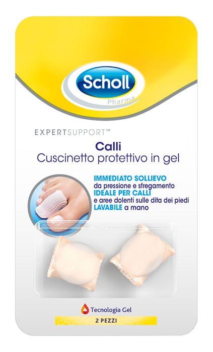 CUSCINETTI PROTETTIVI PER PIEDI CALLI SCHOLL GELACTIV 2 PEZZI - Farmacia Dott. Pasquale Russo