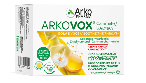 ARKOVOX MIELE/LIMONE 24 CARAMELLE - Farmacia Dott. Pasquale Russo