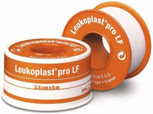 CEROTTO CHIRURGICO MEDICATO IN ROCCHETTO LEUKOPLAST PRO LF CON OSSIDO DI ZINCO 2,5X500 CM - Farmacia Dott. Pasquale Russo