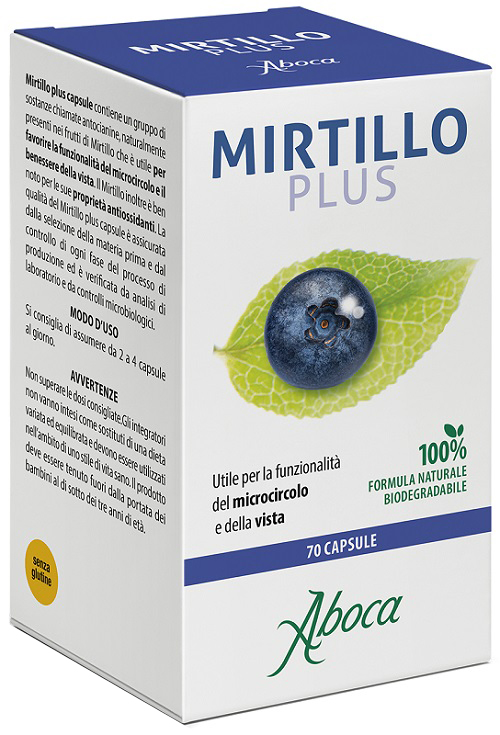 MIRTILLO PLUS 70 CAPSULE - Farmacia Dott. Pasquale Russo