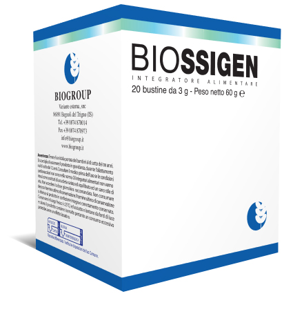 BIOSSIGEN 20 BUSTINE 3 G - Farmacia Dott. Pasquale Russo