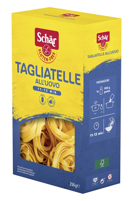 SCHAR TAGLIATELLE ALL'UOVO 250 G - Farmacia Dott. Pasquale Russo