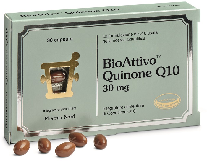 BIOATTIVO QUINONE Q10 30 CAPSULE - Farmacia Dott. Pasquale Russo