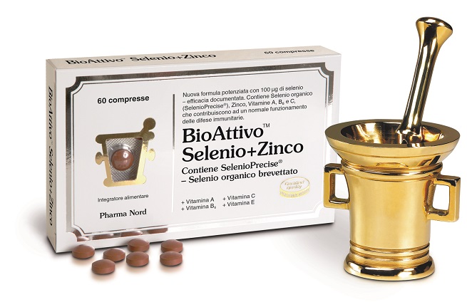 BIOATTIVO SELENIO + ZINCO 60 COMPRESSE - Farmacia Dott. Pasquale Russo