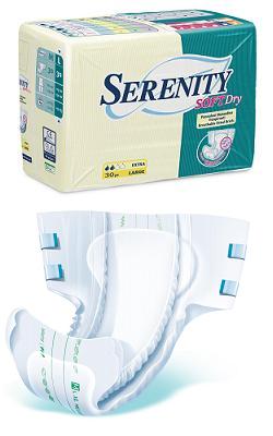 PANNOLONE PER INCONTINENZA SERENITY SOFTDRY FORMATO MAXI TAGLIA MEDIUM 15 PEZZI - Farmacia Dott. Pasquale Russo