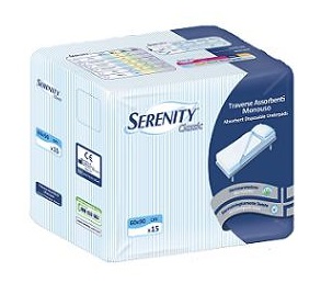 TRAVERSA SALVAMATERASSO PER INCONTINENZA SERENITY CLASSIC RIMBOCCABILE MISURA 80X180CM 30 PEZZI - Farmacia Dott. Pasquale Russo