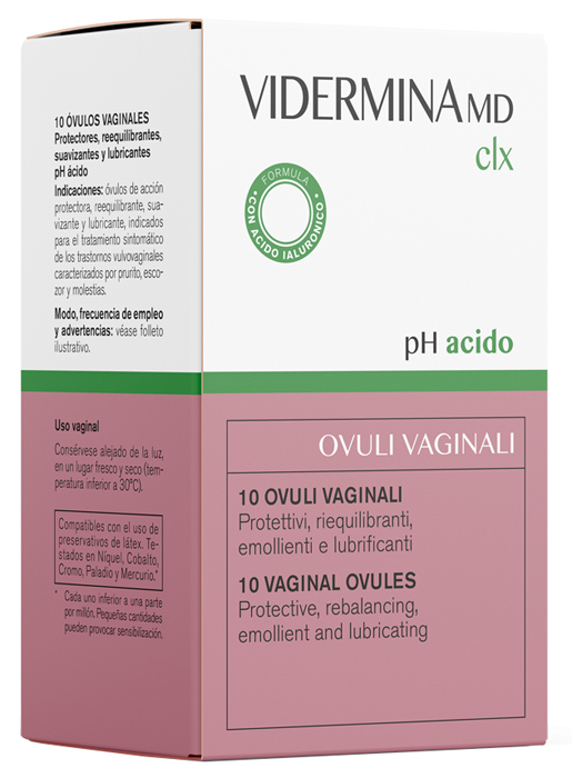 VIDERMINA CLX OVULI 10 PEZZI MD - Farmacia Dott. Pasquale Russo