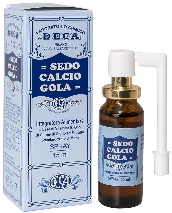 SEDO CALCIO GOLA SPRAY 15 ML - Farmacia Dott. Pasquale Russo