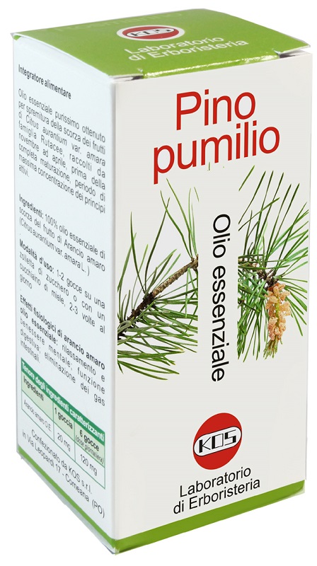 PINO PUMILIO OLIO ESSENZIALE 20 ML - Farmacia Dott. Pasquale Russo