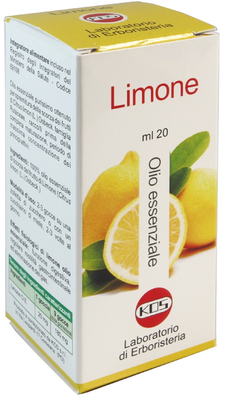 LIMONE OLIO ESSENZIALE 20 ML - Farmacia Dott. Pasquale Russo
