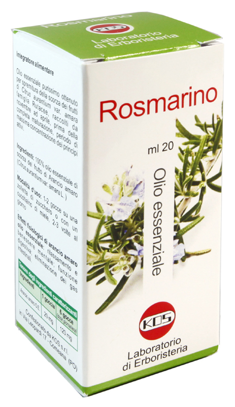 ROSMARINO OLIO ESSENZIALE 20 ML - Farmacia Dott. Pasquale Russo
