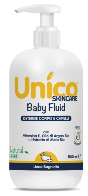 UNICO BABY FLUID CON DISPENSER 500 G - Farmacia Dott. Pasquale Russo