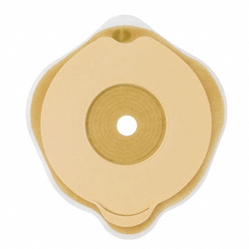 PLACCA PIANA FLEXIMA KEY 50 MM CON PROTETTORE CUTANEO IDROCOLLOIDALE E FLANGIA 5 PEZZI - Farmacia Dott. Pasquale Russo