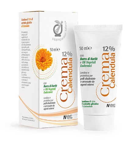 FITOPREPARATORI ITALIANI CREMA CALENDULA 12% 50 ML - Farmacia Dott. Pasquale Russo