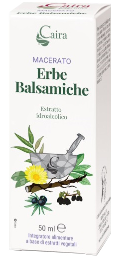 CAIRA MACERATO ERBE BALSAMICHE ESTRATTO IDROALCOLICO GOCCE 50 ML - Farmacia Dott. Pasquale Russo