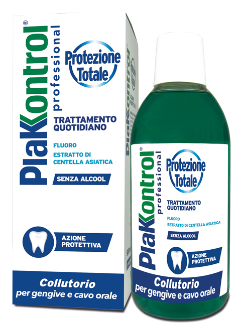 PLAKKONTROL PROTEZIONE TOTALE COLLUTORIO 500 ML - Farmacia Dott. Pasquale Russo