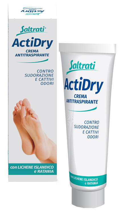 SALTRATI ACTIDRY CREMA ANTITRASPIRANTE 100 ML - Farmacia Dott. Pasquale Russo