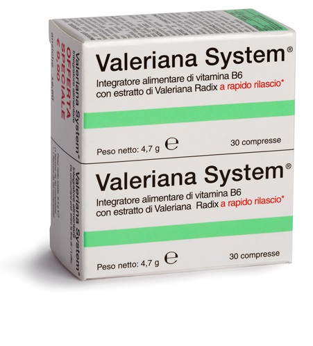 VALERIANA SYSTEM 30 COMPRESSE + 30 COMPRESSE - Farmacia Dott. Pasquale Russo