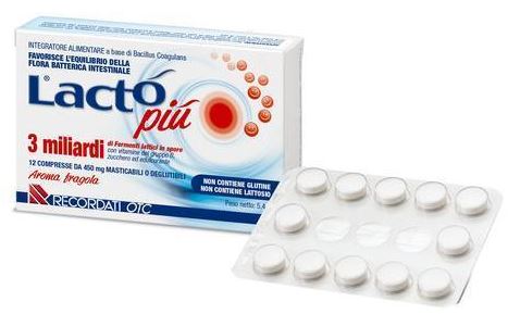 LACTO PIU 3 MILIARDI 12 COMPRESSE - Farmacia Dott. Pasquale Russo