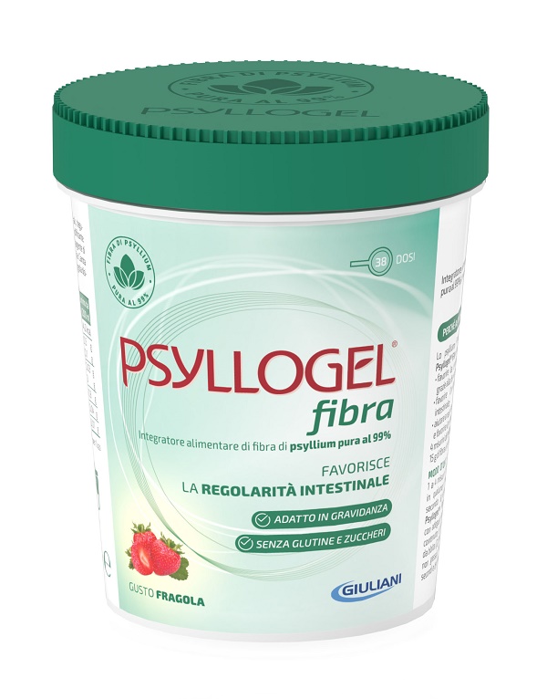 PSYLLOGEL FIBRA FRAGOLA VASO 170 G - Farmacia Dott. Pasquale Russo