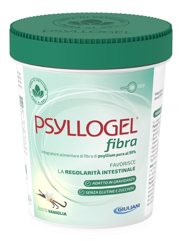 PSYLLOGEL FIBRA VANIGLIA VASO 170 G - Farmacia Dott. Pasquale Russo
