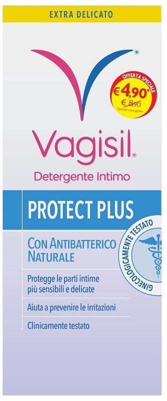 VAGISIL DETERGENTE INTIMO PROTECT PLUS 250 ML - Farmacia Dott. Pasquale Russo