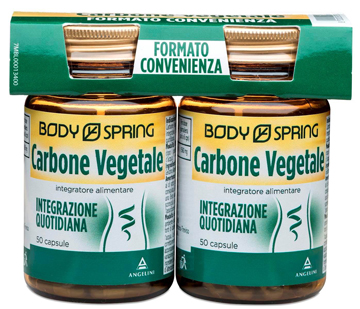 BODY SPRING BIPACK OS CARBONE VEGETALE 50CPS - Farmacia Dott. Pasquale Russo
