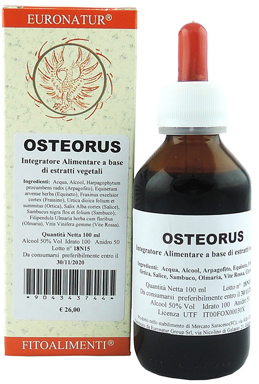OSTEORUS GOCCE 100 ML - Farmacia Dott. Pasquale Russo