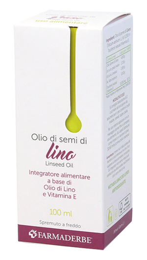 OLIO ALIMENTARE LINO SEMI 100 ML - Farmacia Dott. Pasquale Russo