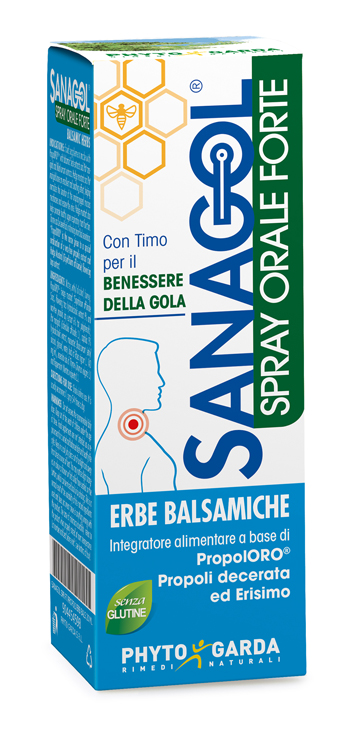SANAGOL SPRAY FORTE ERBE BALSAMICHE 20 ML - Farmacia Dott. Pasquale Russo