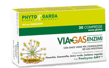 VIAGAS ENZIMI 30 COMPRESSE - Farmacia Dott. Pasquale Russo
