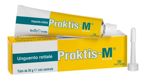 UNGUENTO RETTALE PROKTIS/M PLUS 30G CON CANNULA - Farmacia Dott. Pasquale Russo