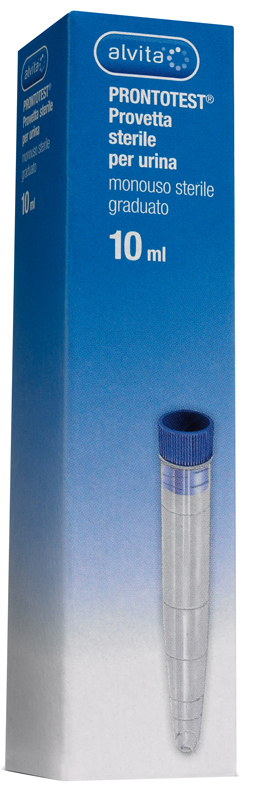 PROVETTA PER URINA ALVITA PRONTOTEST GRADUATA 10ML - Farmacia Dott. Pasquale Russo