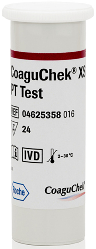 STRISCE REATTIVE PER DISPOSITIVO AUTODIAGNOSTICO COAGUCHEK XS PT TEST 24 PEZZI - Farmacia Dott. Pasquale Russo
