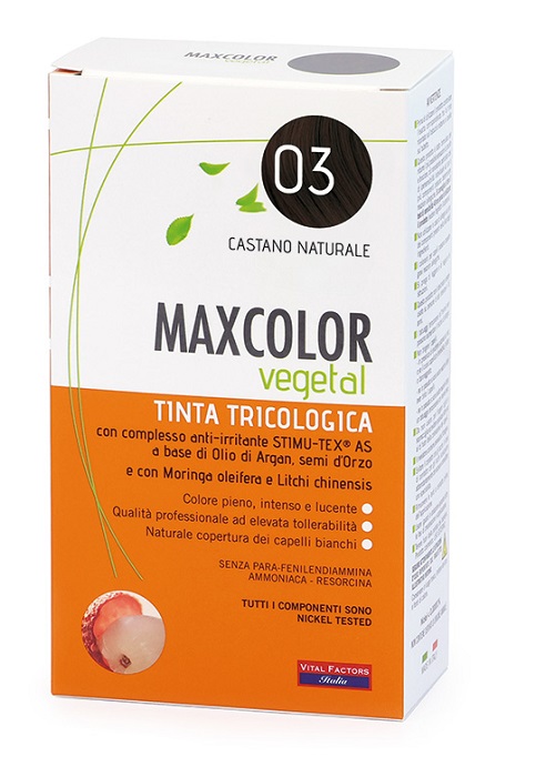 MAX COLOR VEGETAL 03 TINTURA 140 ML - Farmacia Dott. Pasquale Russo