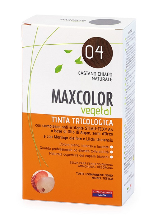 MAX COLOR VEGETAL 04 TINTURA 140 ML - Farmacia Dott. Pasquale Russo